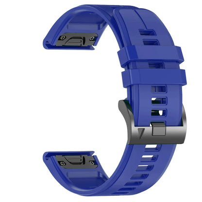 Cinturino in silicone da 22/26 mm per Garmin Fenix 5 5X Plus 6x 7 7X Pro Quatix 8 Fenix 8 Pro 47 mm 51 mm Epix QuickFit, cinturino sportivo da esterno