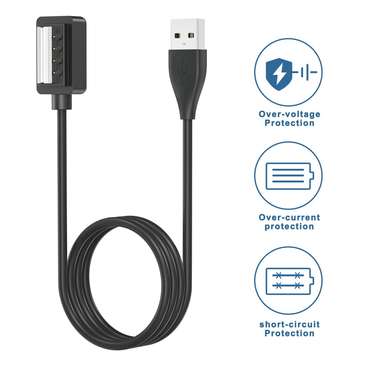 Chargeur USB pour Suunto 9/Spartan Sport/EON Core/D5, câble de chargement pour Suunto Spartan Sport Wrist HR Baro/Spartan Ultra