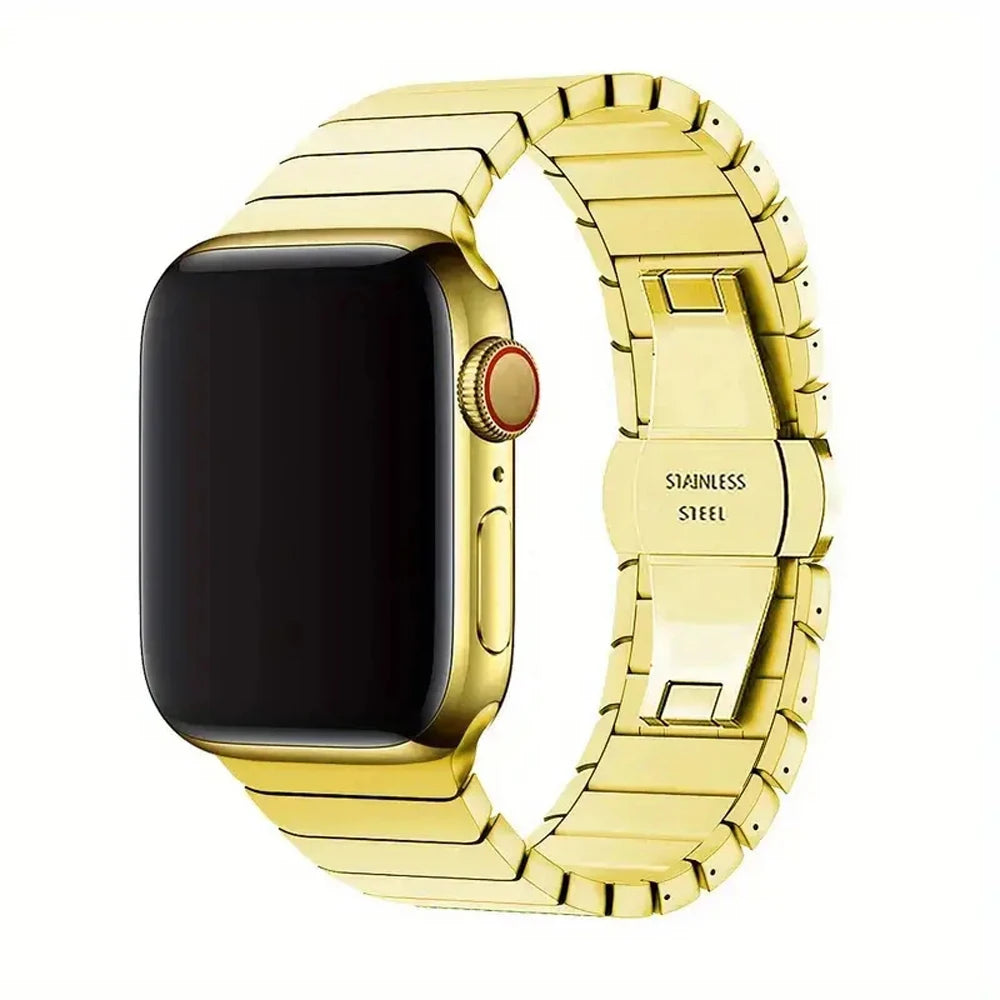 Bracelet en acier inoxydable pour Apple watch, 40 46 42 44 45 49mm, pour iWatch série 11/10/9/8/7/6/5/4 SE 3 Ultra