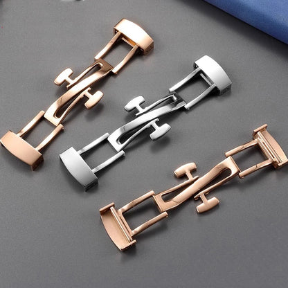 Bracelet de montre 21mm pour Patek - Caoutchouc Premium - Boucle Déployante