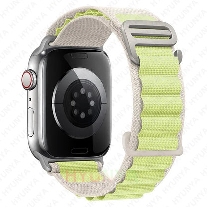 Cinturino per Apple Watch, bracciale alpino per cinturino Apple Watch Ultra 2 3, cinturino 45mm 49mm 42mm 46mm 44mm 41mm 40mm, cinturino Iwatch serie 11 9 8 7 SE 10