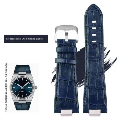 Pour Tissot 1853 Super Player PRX série T137.410/T137.407 bracelet de montre en cuir véritable T137 bracelet de montre en cuir surélevé pour hommes 12mm