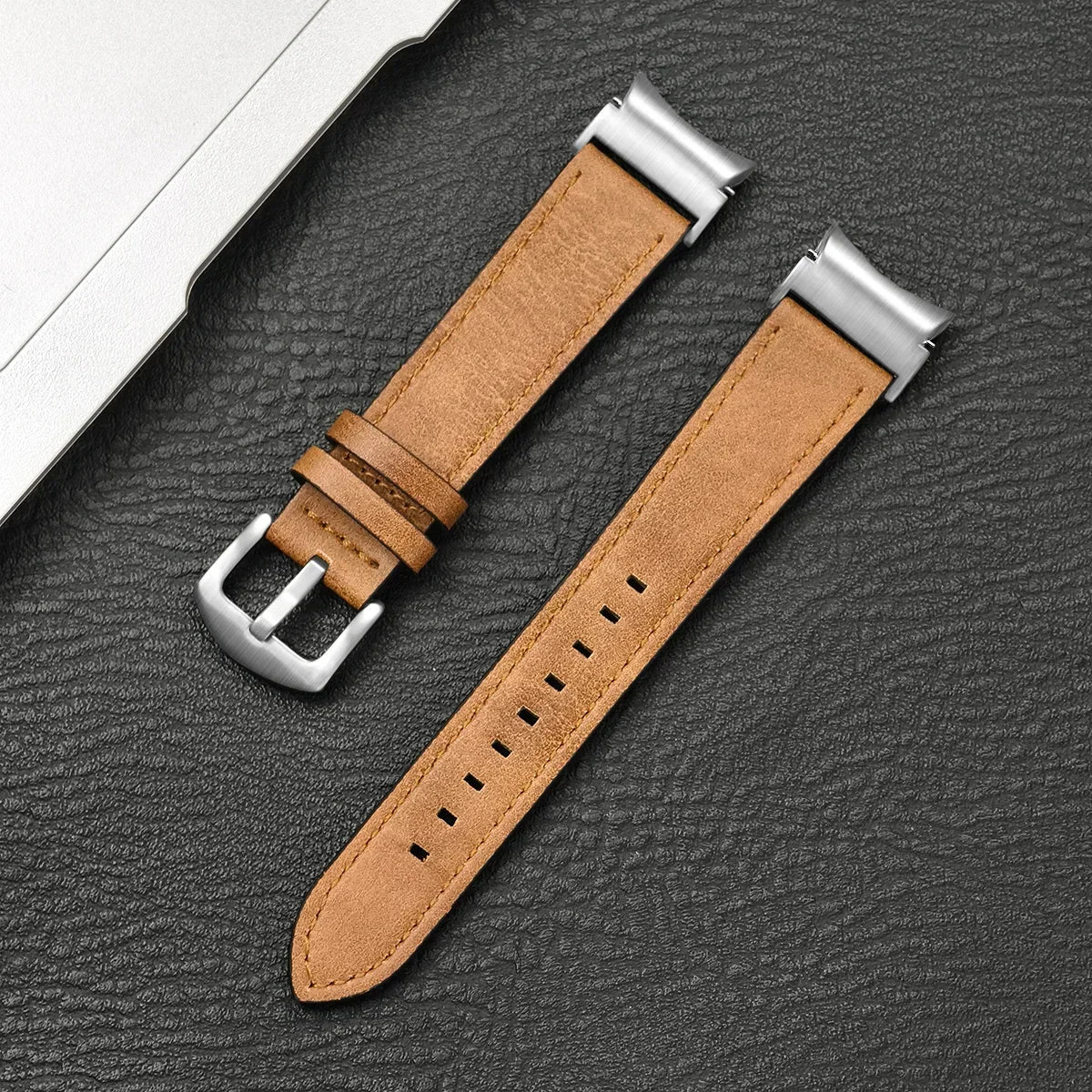 Bracelet en cuir sans écart pour Samsung Galaxy Watch 7 6 5 4 40mm 44mm 6 classique 43mm 47mm Bracelet de montre pour Galaxy Watch 5Pro 45mm