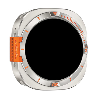 Funda protectora integral de metal para reloj Samsung Ultra de 47 mm, motivo de montaña, ideal para deportes de aventura al aire libre
