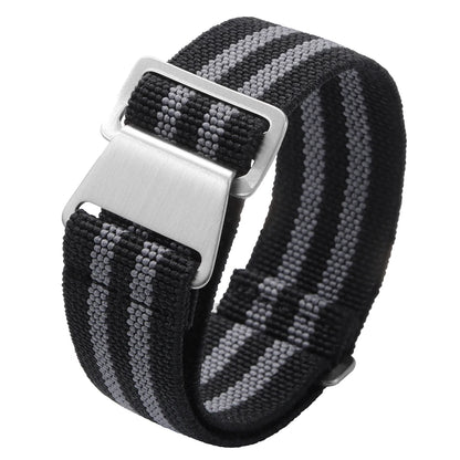 Bracelets de montre en Nylon 18/20/22mm, Parachute élastique respirant, respectueux de la peau, pour Rolex Water Ghost pour Omega pour Bracelet Tudor