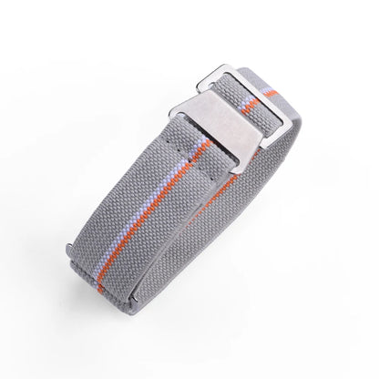 French Army Nylon Strap from the 60s, 20mm 22mm, for Parachute, Elastic, Nylon, Black, Blue, Green, Grey, Universal Fabric Watch Strap for Men