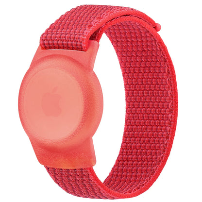Bracelet pour enfants pour Apple AirTag, étui de protection pour étiquette d'air, support de traceur GPS, Bracelet réglable en Nylon pour bébés et personnes âgées