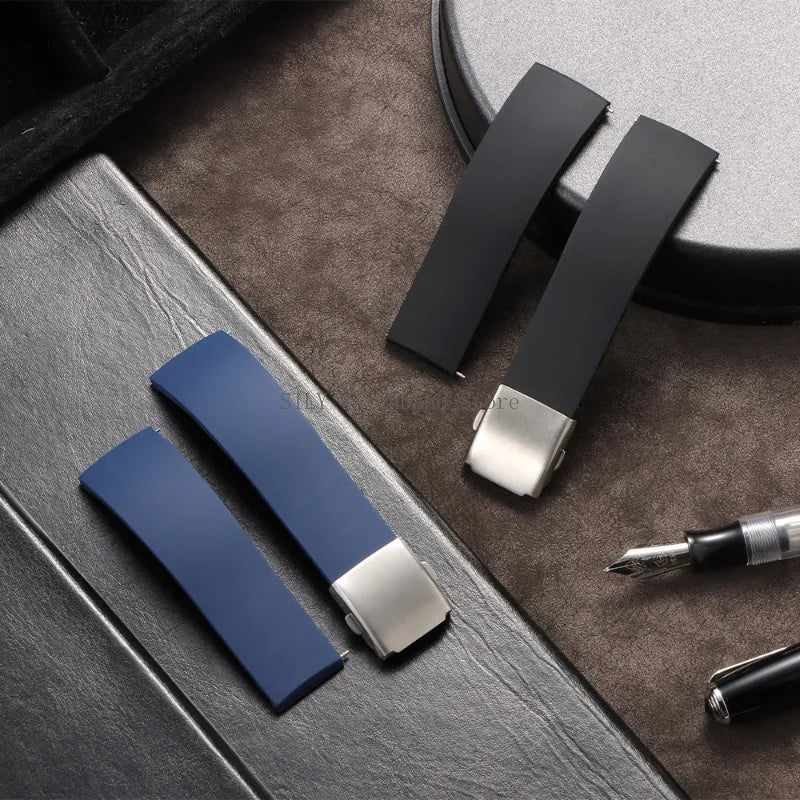 Cinturino in silicone morbido per Huawei GT3/4/5 da 18 mm, 20 mm, 22 mm, 24 mm, per uomo e donna, cinturino a sgancio rapido, cinturino universale in gomma