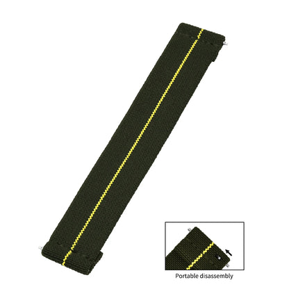 High Quality Parachute Elastic Nylon Watch Straps Quick Release 18/19/20/21/22mm Watch Bands Smartwatch Fabric Unisex Straps
