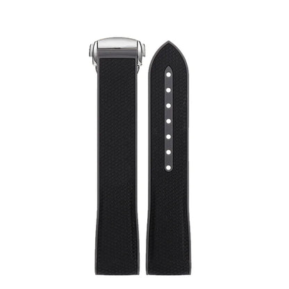 Cinturino curvo da 20 mm per Omega X Swatch Joint MoonSwatch, cinturino in silicone sportivo con fibbia deployante per Seamaster 300