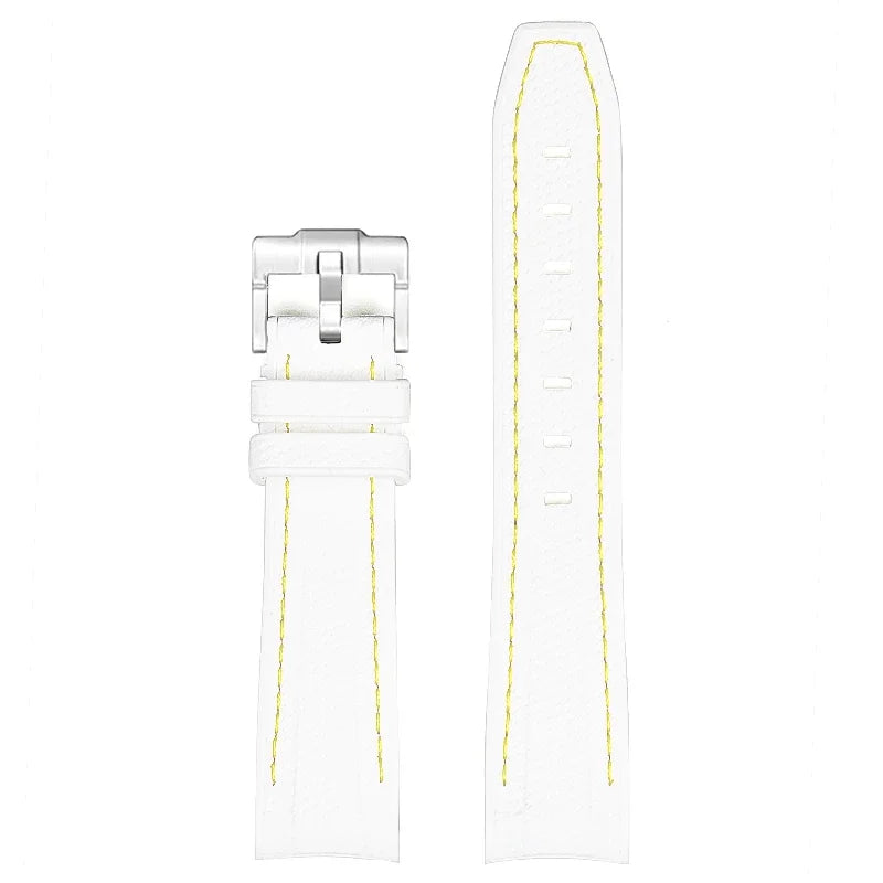 Bracelet de plongée Joint MoonSwatch 20mm pour Omega X Swatch hommes femmes Arc extrémité incurvée Bracelet en caoutchouc TPU pour outils de Bracelet de montre Rolex
