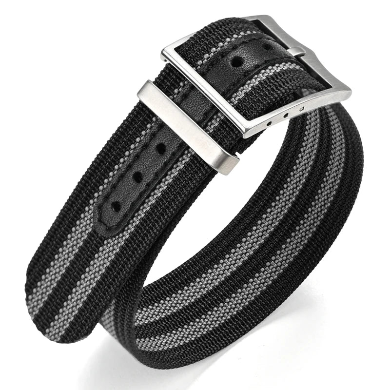 Bracelet de Sport universel en tissu Nylon, 20/22mm, étanche, militaire, pour Seiko Omega, accessoires de Bracelet de montre de l'armée, sans rayures