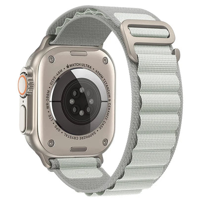 Bracelet à boucle alpine pour Apple watch Ultra 3 2 bandes 49mm 45mm 44mm 40mm 41mm 46mm 42mm Bracelet iWatch série 11 10 SE 9 8 7 6 5 4