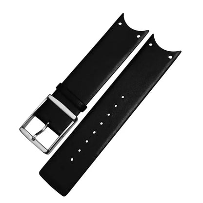 Bracelet de montre en cuir véritable pour la série CK KOV231 KOV232, bord incurvé spécial, bracelet de montre Ultra-fin en cuir de vache pour hommes et femmes, 22mm