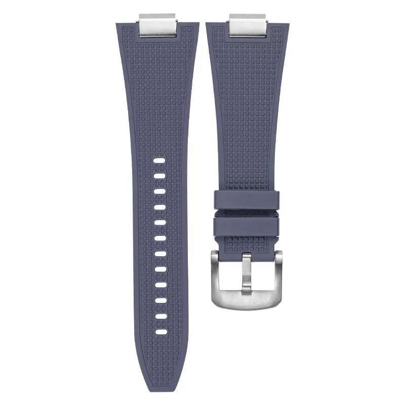 Bracelet de montre en Silicone 27mm pour Tissot PRX, Bracelet de montre FKM de haute qualité pour hommes