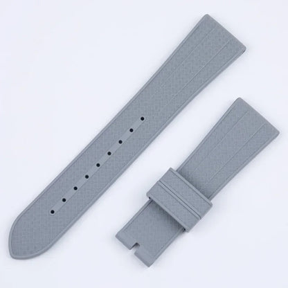 Cinturino universale per orologio, in gomma fluorurata FKM premium, 20 mm, 22 mm, a sgancio rapido, per donna e uomo, ricambio per orologi subacquei