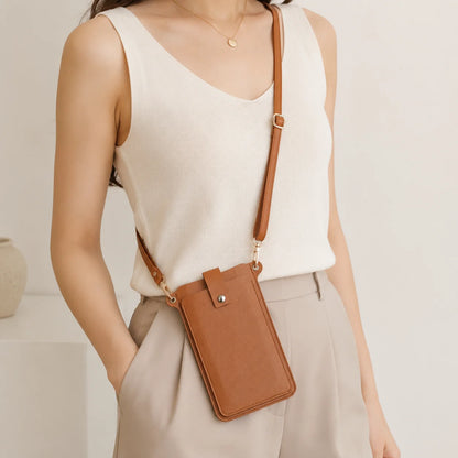 Simple Casual Crossbody Bag, Large Capacity Women's Shoulder Bag, Commuter Mobile Phone Bag, Women's Shoulder Bag