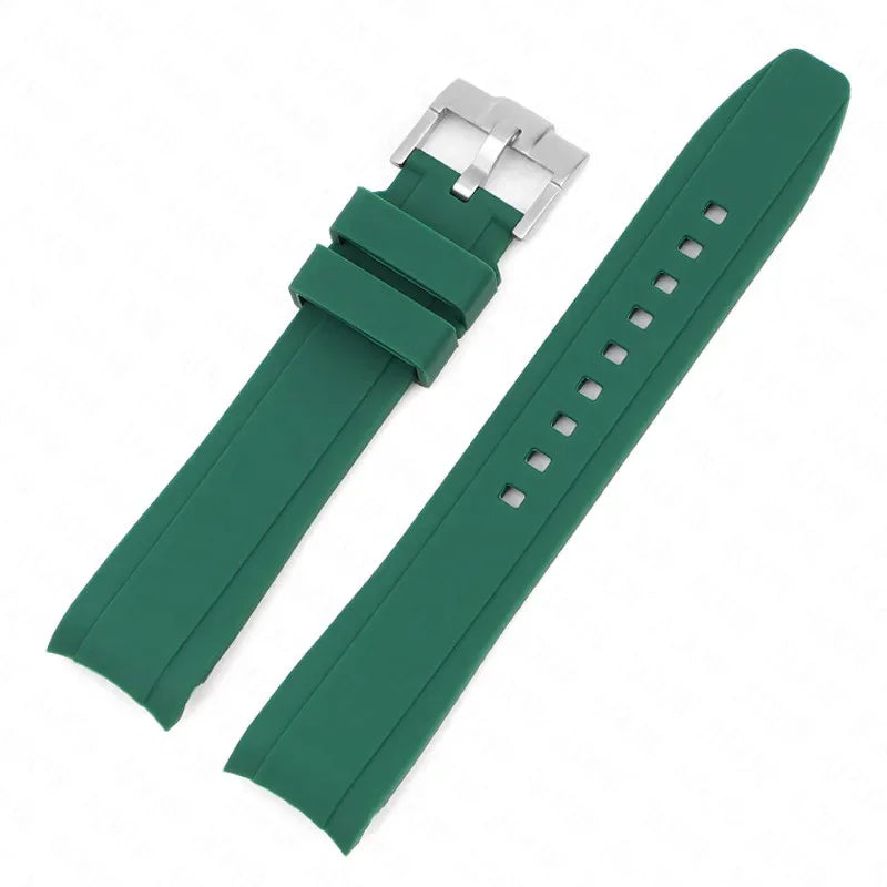 18 19 20 21mm 22mm cinturino in gomma per Rolex Submariner Sport Immersioni Braccialetto Orologio in Silicone per Citizen per Omega MoonSwatch per Seiko