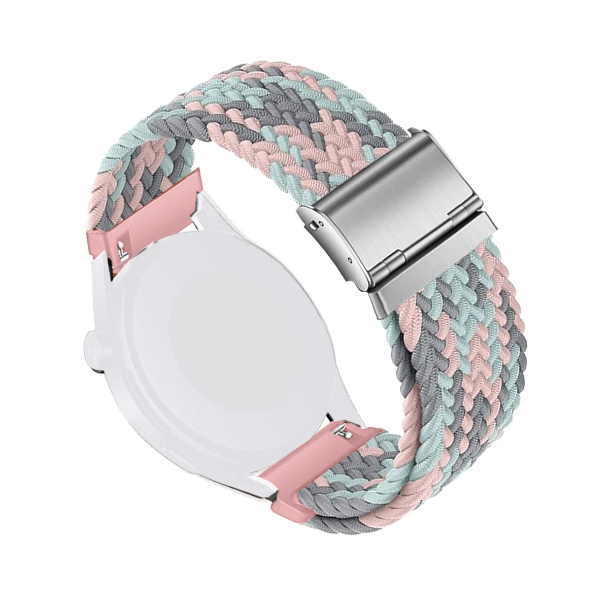 Bracelet à boucle tressée en Nylon, 20/22mm, pour Garmin Forerunner 265 55 965 165, Bracelet de Sport Garmin Venu 3/2 Vivoactive 5