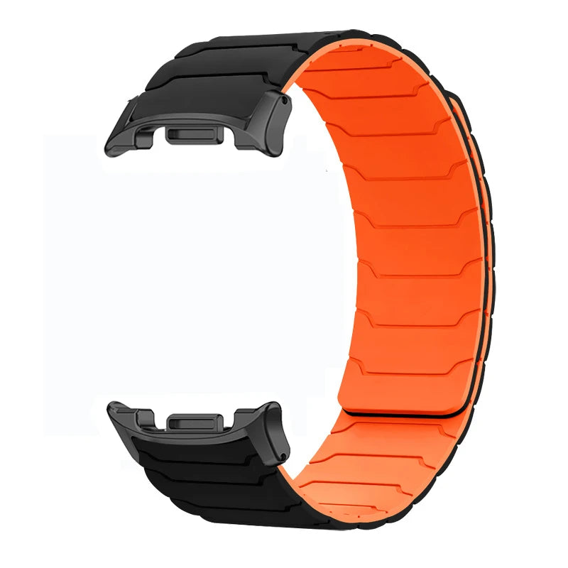 Bracelet magnétique en Silicone pour Samsung Galaxy Watch Ultra 2025, 47mm, pour Galaxy 8 40mm 44mm/8Classic 46mm, Bracelet de sport