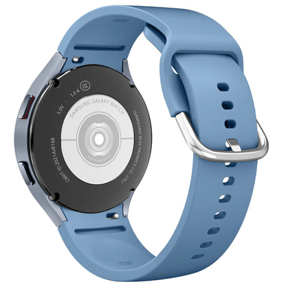 Bracelet en Silicone souple pour Samsung Galaxy Watch FE 7 6 5 4 44mm 40mm 5 Pro 45mm, pour Galaxy Watch 6 Classic 43mm 47mm