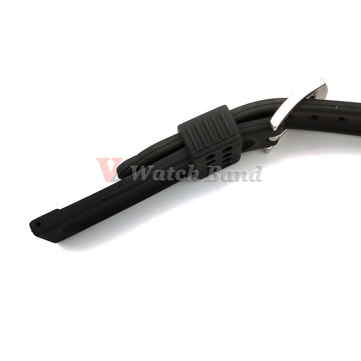 30mm 28mm 26mm 24mm Rubber Watch Strap 18mm 20mm 22mm Men's Sport Watch Band Waterproof Soft Silicone Diving Bracelet
