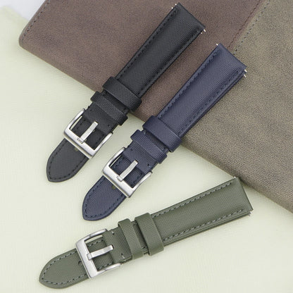 High-quality voile fabric watch strap, 18mm 19mm 20mm 22mm, waterproof fabric watch strap, quick-release belt accessories