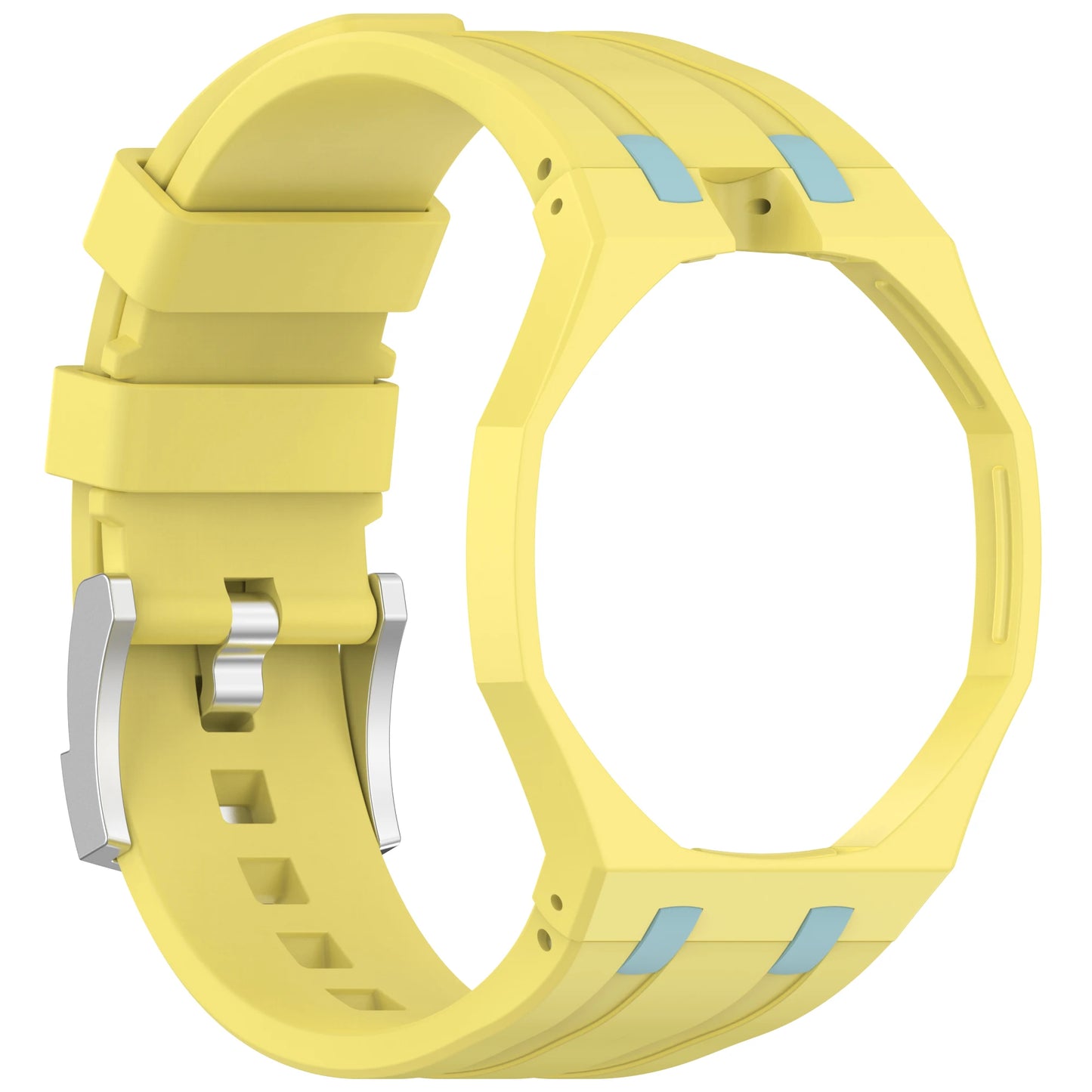 Silicone kit for Swatch Royal Pop PC case, for Swatch x AP Royal Pop, for modifying integrated strap accessories