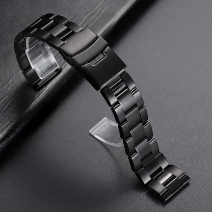 20/22mm 24mm 26mm 28mm Diving Metal Belt Bracelet, Universal Men's and Women's Watch Strap for Rolex, Solid Stainless Steel Strap for Seiko