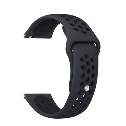 Cinturino in silicone da 20 mm 22 mm, per Amazfit Bip 6 5/GTS 3/2/2e/GTS2 Mini/GTR 3 Pro/42 mm/47 mm/2/2e/Stratos 2/3 Pro Sport Correa