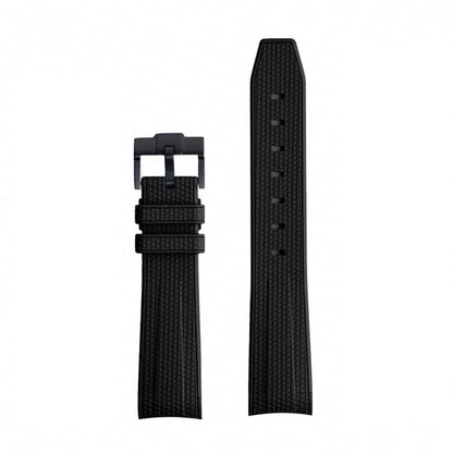 Bracelet de montre en caoutchouc et Silicone, 20mm, pour Omega X Swatch Joint MoonSwatch, pour Seamaster 300, pour hommes et femmes, extrémité incurvée