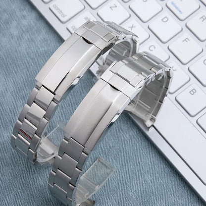 Bracelet de montre en acier inoxydable 316L de qualité 20mm, avec boucle Glidelock, pour bracelet Rolex Submariner GMT