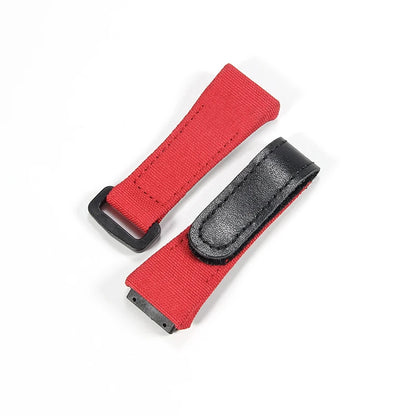 Pour Richard Mille toile de Nylon 25mm 4 étoiles tournevis Anti-allergie bracelets de montre RM50 53 série remplacer bracelet de montre pratique