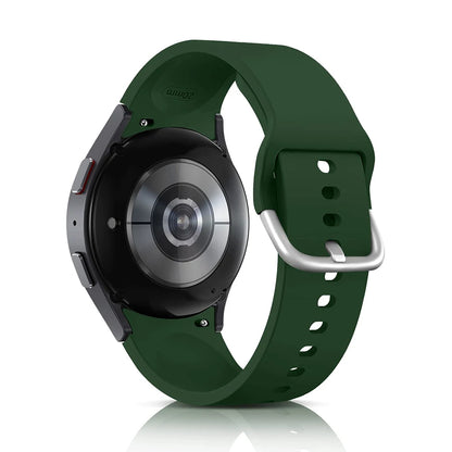 Bracelet en Silicone pour Samsung Galaxy Watch 7 6 5 4 44mm 40mm pro 45mm Sport 20mm Bracelet de montre Galaxy Watch6 Classic 43mm 47mm