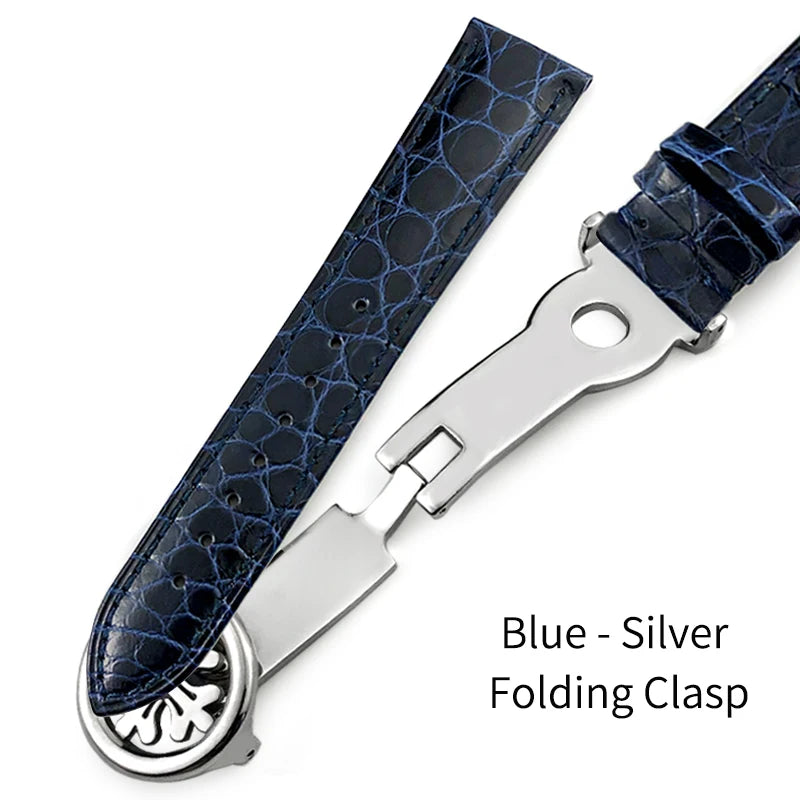 Luxurious Crocodile Leather Watch Strap, 20mm 19mm 21mm 22mm, for Patek Philippe 5227 5146 5147, American Alligator Watch Band