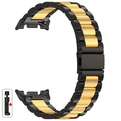 Luxury Stainless Steel Strap for Samsung Galaxy Watch 8 Classic 46mm, Metal Bracelet for Galaxy 8 40mm 44mm, Men's Watchband