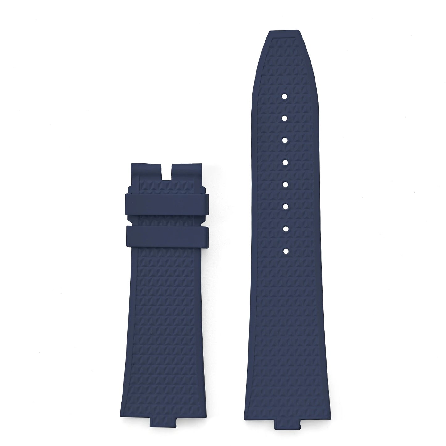 Bracelet en caoutchouc FKM à libération rapide de qualité supérieure 24mm*7mm pour montre Vacheron Constantin Overseas 4500V 5500V 7900V Style original Homme