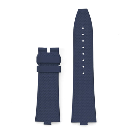 Bracelet en caoutchouc FKM à libération rapide de qualité supérieure 24mm*7mm pour montre Vacheron Constantin Overseas 4500V 5500V 7900V Style original Homme