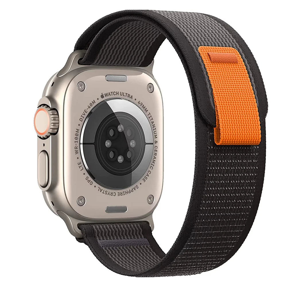 适用于 Apple Watch Ultra 3 2 的 Trail 回环式表带，49mm 46mm 44mm 45mm 40mm 41mm 42mm，兼容 iWatch 系列 11 10 SE 9 8 7 的表带 Correa