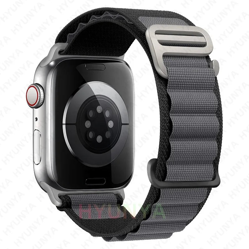 Cinturino per Apple Watch, bracciale alpino per cinturino Apple Watch Ultra 2 3, cinturino 45mm 49mm 42mm 46mm 44mm 41mm 40mm, cinturino Iwatch serie 11 9 8 7 SE 10