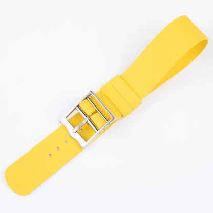 New Long FKM Fluororubber Watch Strap, 20/21/22mm, Military Band for Tudor BlackBay Omega Seamaster IWC Longines Rolex
