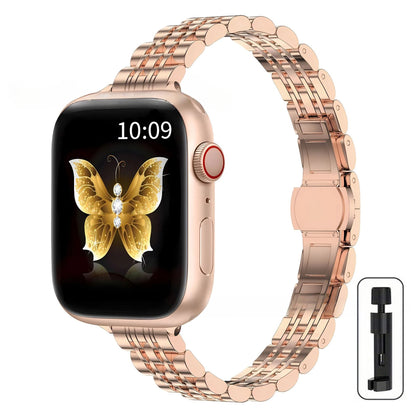 Braccialetto sottile in acciaio inossidabile per Huawei Band 11/11 Pro/10/9/8 NFC, cinturino di lusso in metallo per donne e uomini, cinturino sportivo estivo