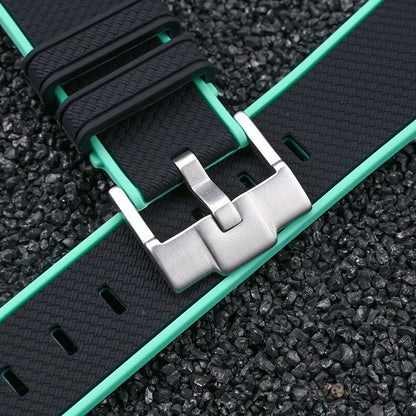 Cinturino per orologio da 20 mm per Omega x Swatch MoonSwatch - Gomma / Curvo / Sgancio rapido - 1 pezzo