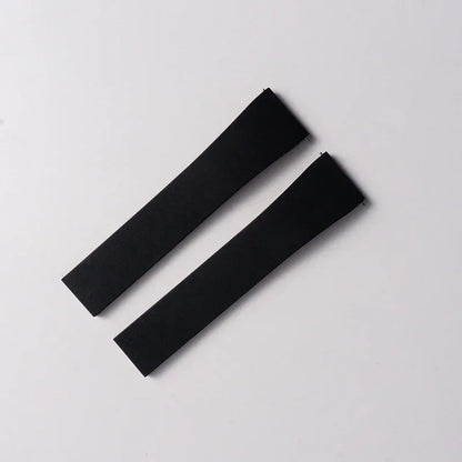 Nuovo design CTS Cinturino per orologio in gomma fluorocarbonica da 18 mm, 20 mm, 22 mm, 21 mm con fibbia a farfalla a sgancio rapido, cinturino in FKM da tagliare su misura