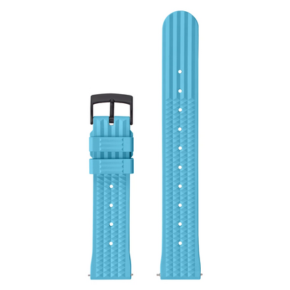 FKM – Fluororubber Waffle Watch Strap, 20mm 22mm, Universal, Waterproof, Comfortable, Sport, Quick Release