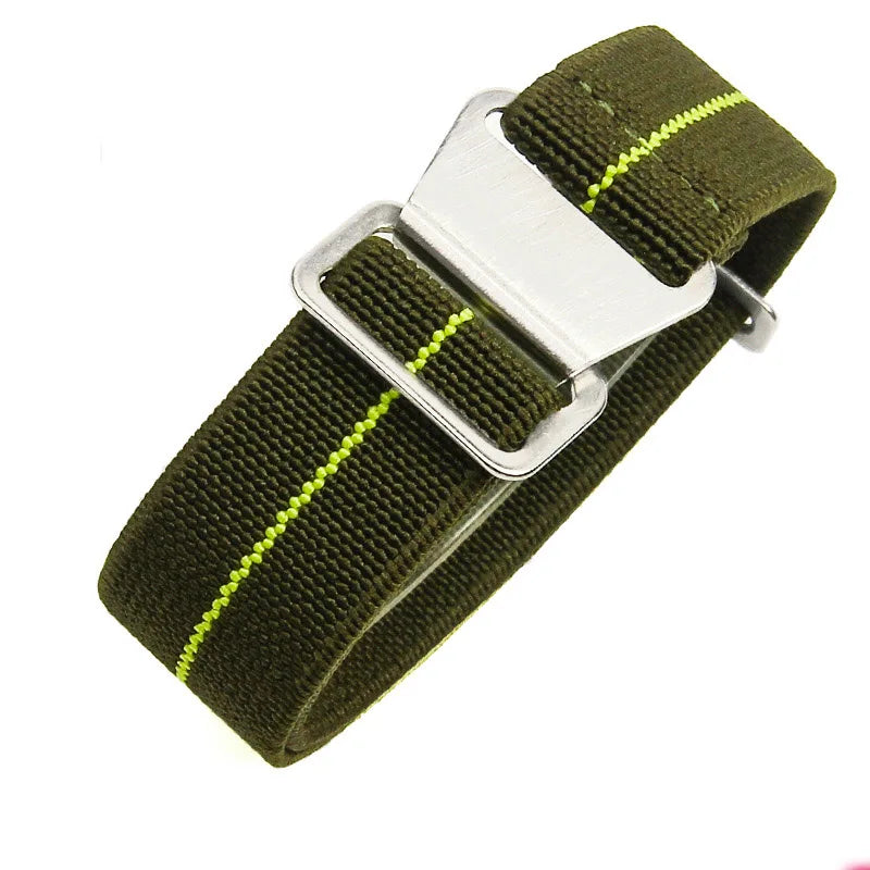 Nylon Watch Strap for Seiko Water Ghost Tudor Samsung, 18mm 20mm 22mm, Universal Men's Sport SmartWatch Band