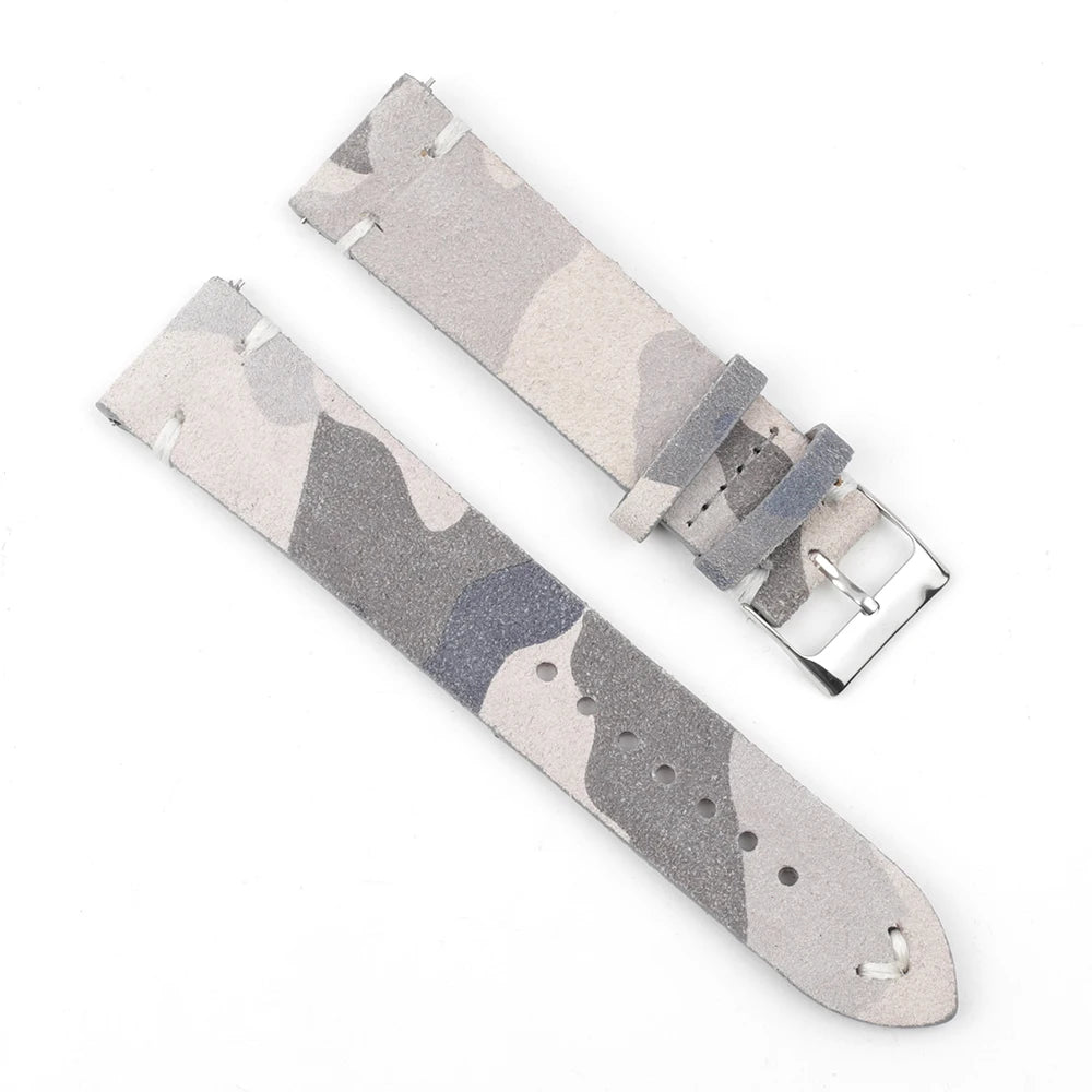 Bracelet de montre en daim et cuir, accessoires de montre 18mm 19mm 20mm 21mm 22mm 23mm 24mm, gris bleu rose vert, bracelets de montre pour hommes