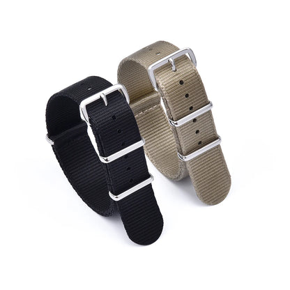 Nouveau Sangles de ceinture de sécurité en Nylon 20mm 22mm Type universel sport pour nouveau matériel bracelets de montre en Nylon Oula