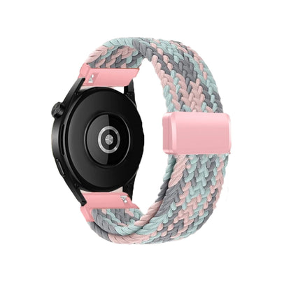 Cinturino magnetico in nylon da 18/20/22mm, 1 pezzo, per Samsung Watch4/5/6/7 Huawei GT4/GT3/Watch 4/Amazfit GTR4/stratos/Garmin Venu/Fenix 7