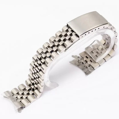 Bracelet de luxe en acier inoxydable, 18/19/22mm/20mm, pour Rolex 46mm, 43 bandes, boucle de montre solide en métal pour bracelet datejustseiko